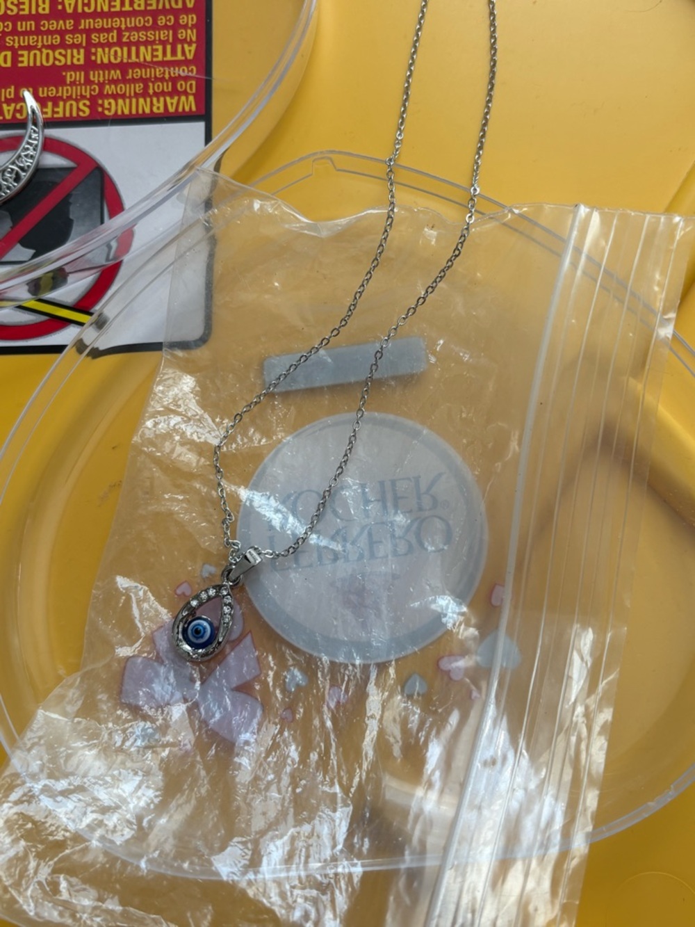 Evil eye necklace